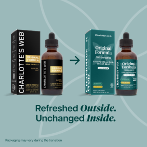 CHARLOTTE'S WEB Original Formula CBD Oil - 50mg