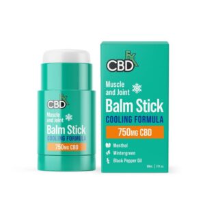 CBDfx CBD Balm Stick – Regular Strength - Cooling Formula - 750mg