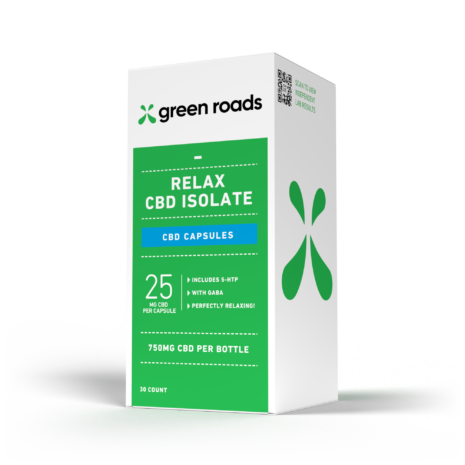 GR CBD Original Relax Capsules 30ct Box Main_70-00588-2403