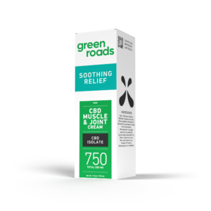 GREEN ROADS WORLD Muscle & Joint Soothing Relief Cream - 750mg