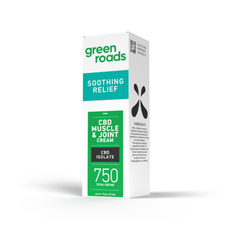 GR Topical Cream Soothing Relief Box Angled