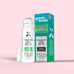 GREEN ROADS WORLD Advanced Pain Relief Roll-On - 1500mg