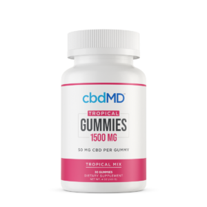 cbdMD Broad Spectrum Tropical CBD Gummies