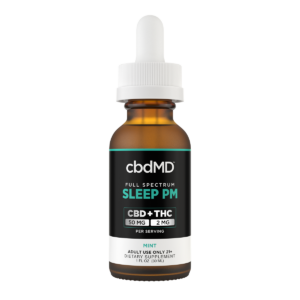 cbdMD Sleep Tinctures - CBD+THC - 30ml
