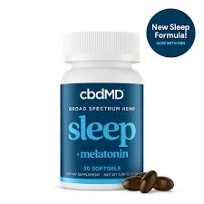 cbdMD Broad Spectrum CBD PM Softgels - 1500mg