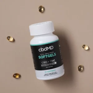 cbdMD Full-Spectrum CBD Oil Softgels