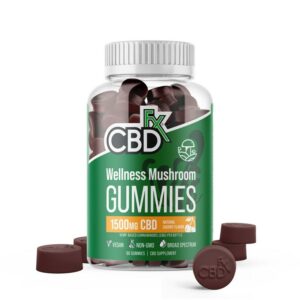 CBDfx Wellness Mushroom Gummies - 25mg
