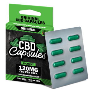 Hemp Bombs Original CBD Capsules - 8ct