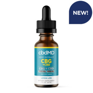 cbdMD CBD + CBG Oil Tincture