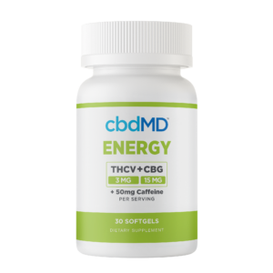 cbdMD THCV+CBG Energy Softgels - 30ct