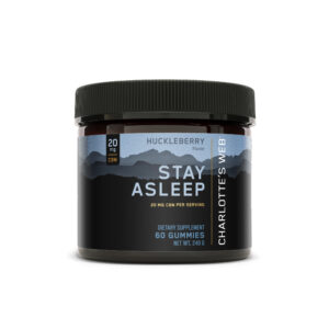 CHARLOTTE'S WEB Stay Asleep CBN Sleep Gummies