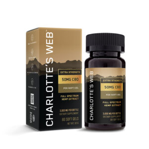 CHARLOTTE'S WEB CBD Soft Gels - 60ct - NEW FORMULA!