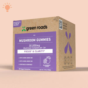 Green Roads Focus CBD + Mushroom Gummies - 30ct