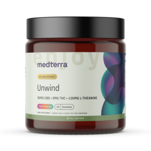 Medterra Unwind CBD Gummies - 20ct