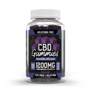 Hemp Bombs Melatonin-Free CBD Sleep Gummies - 60ct