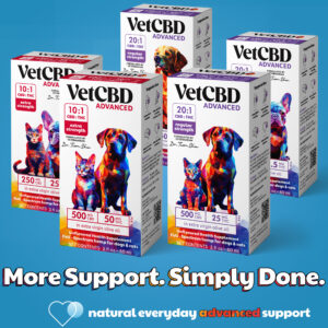 VetCBD Advanced Formula CBD Tinctures for Dogs & Cats